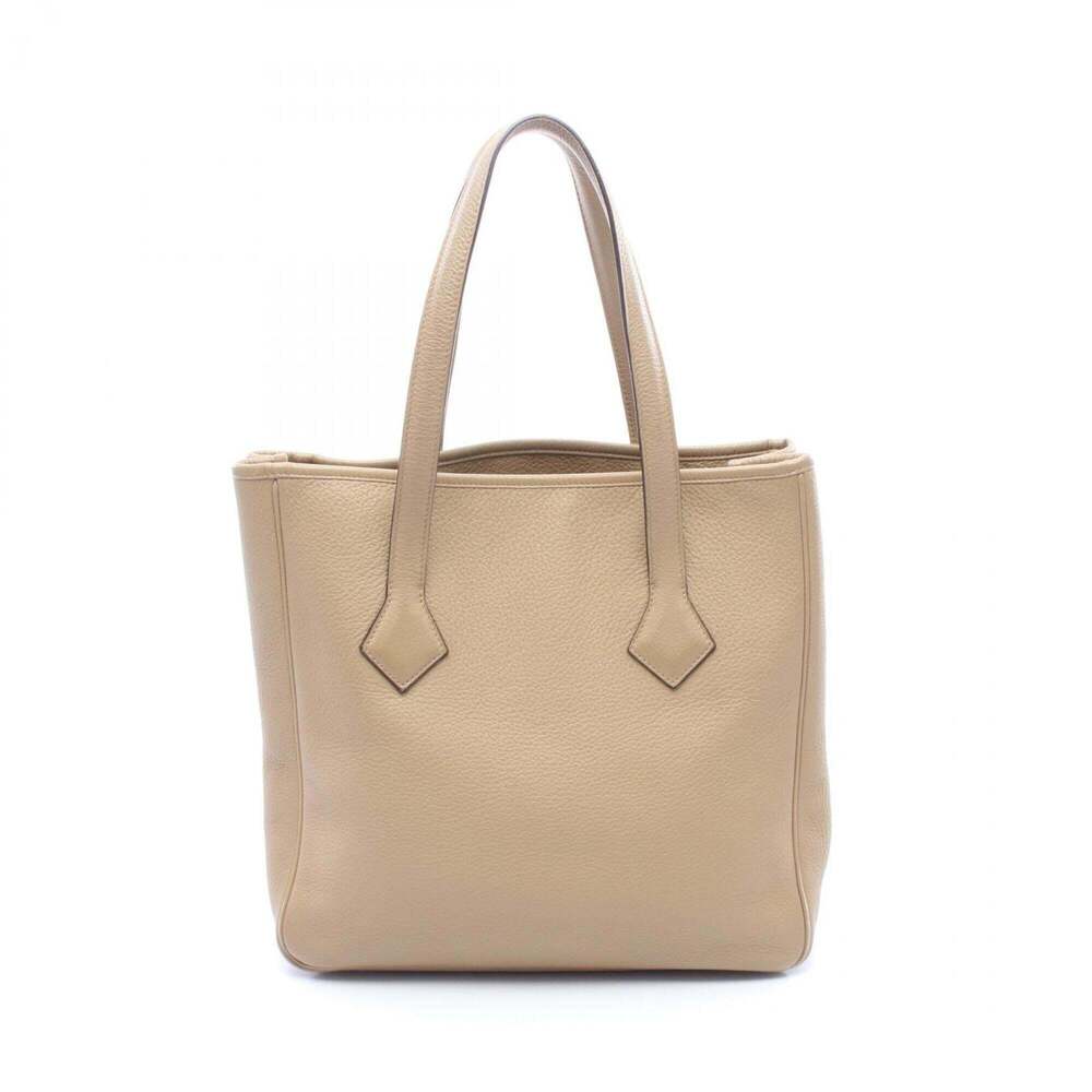 Hermes Victoria Cabas 32 Cardamom Tote Bag Handbag, Taurillon Clemence Leathe...